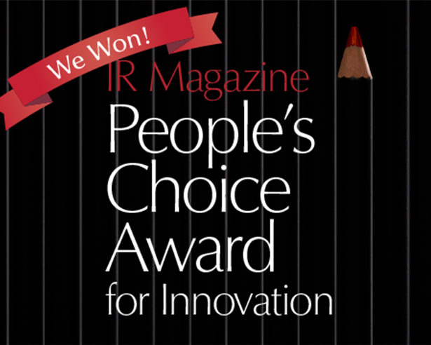IR Magazine People's Choice Award for Innovation