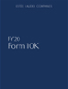 Form 10K